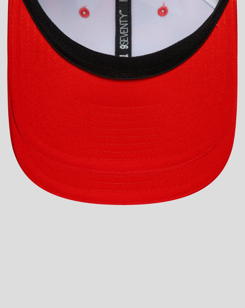 Gorra elástica con cierre a presión New Era Alpine Silverstone 9Seventy® - Blanca