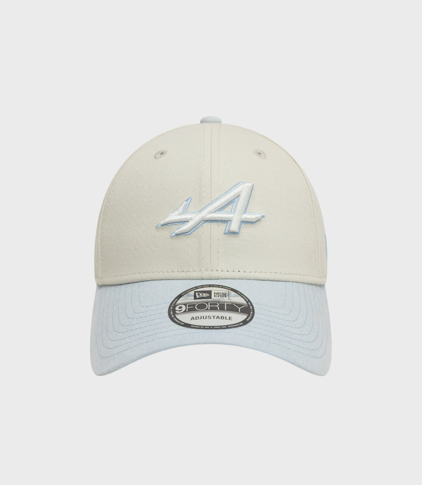 Gorra New Era Alpine Acid Wash 9Forty® - Crema
