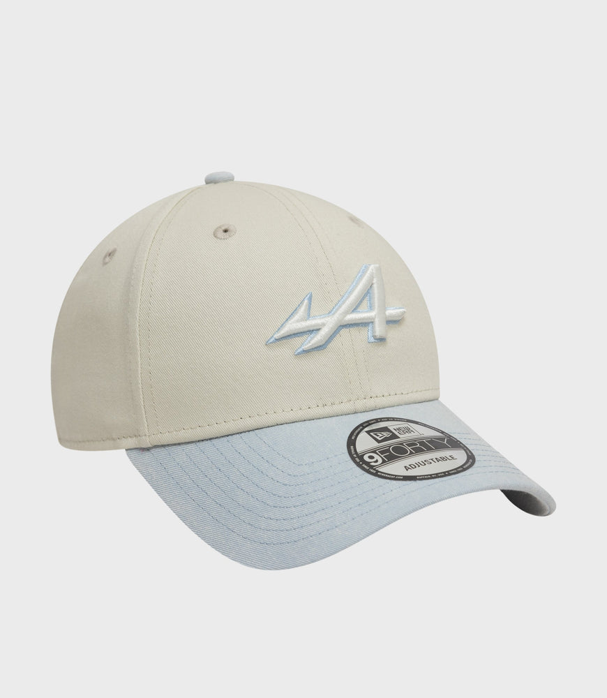 Gorra New Era Alpine Acid Wash 9Forty® - Crema