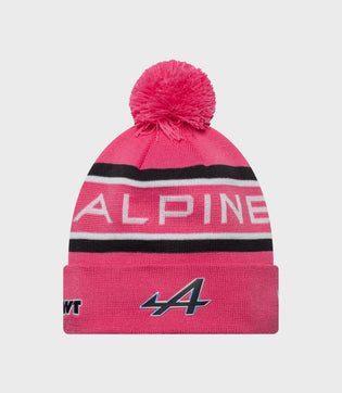 Gorra de punto con puños Alpine Jack Doohan de New Era - Rosa