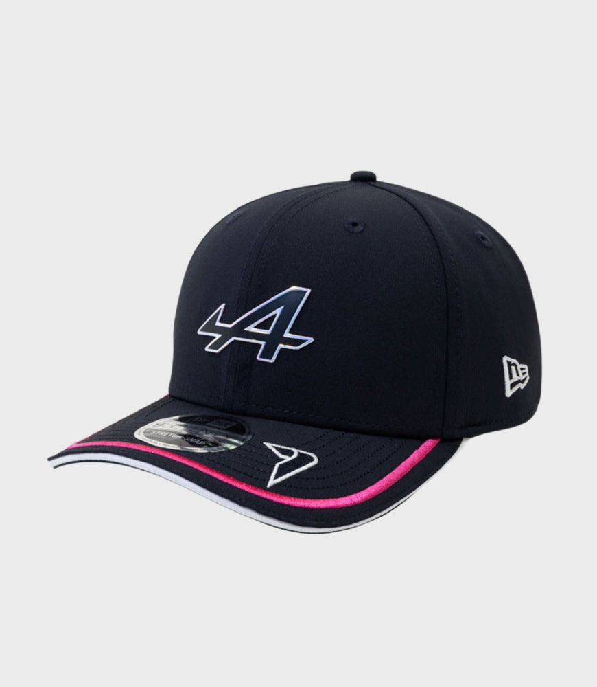 Gorra elástica con cierre a presión New Era Alpine Jack Doohan 9Seventy - Azul marino