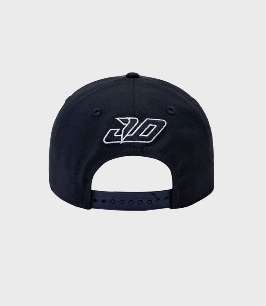 Gorra elástica con cierre a presión New Era Alpine Jack Doohan 9Seventy - Azul marino