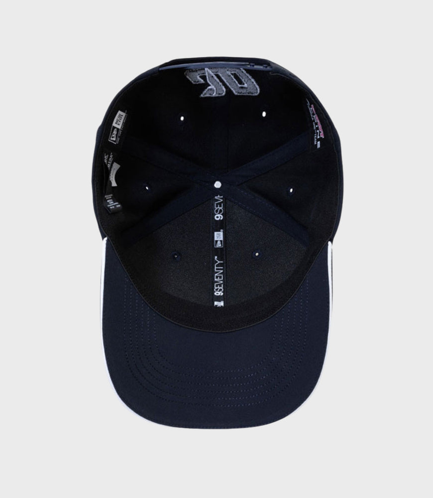 Gorra elástica con cierre a presión New Era Alpine Jack Doohan 9Seventy - Azul marino