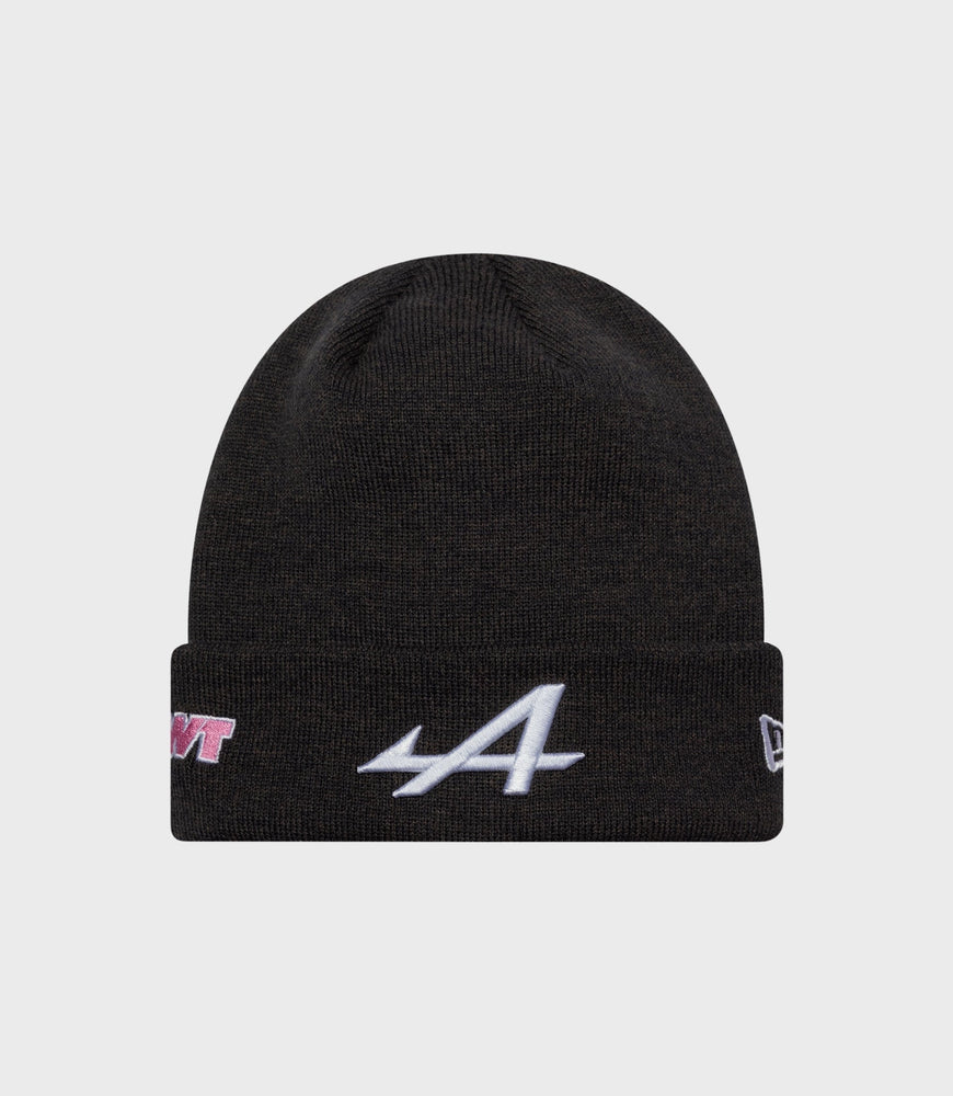 Gorro de punto con puños Alpine Polyana de New Era - Azul medio