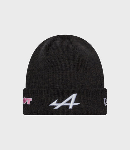 Gorro de punto con puños Alpine Polyana de New Era - Azul medio