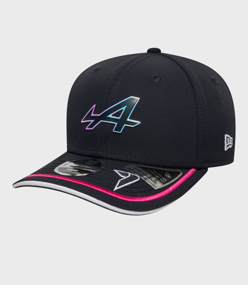 Gorra infantil New Era Alpine Jack Doohan 9Seventy Stretch Snap - Azul marino