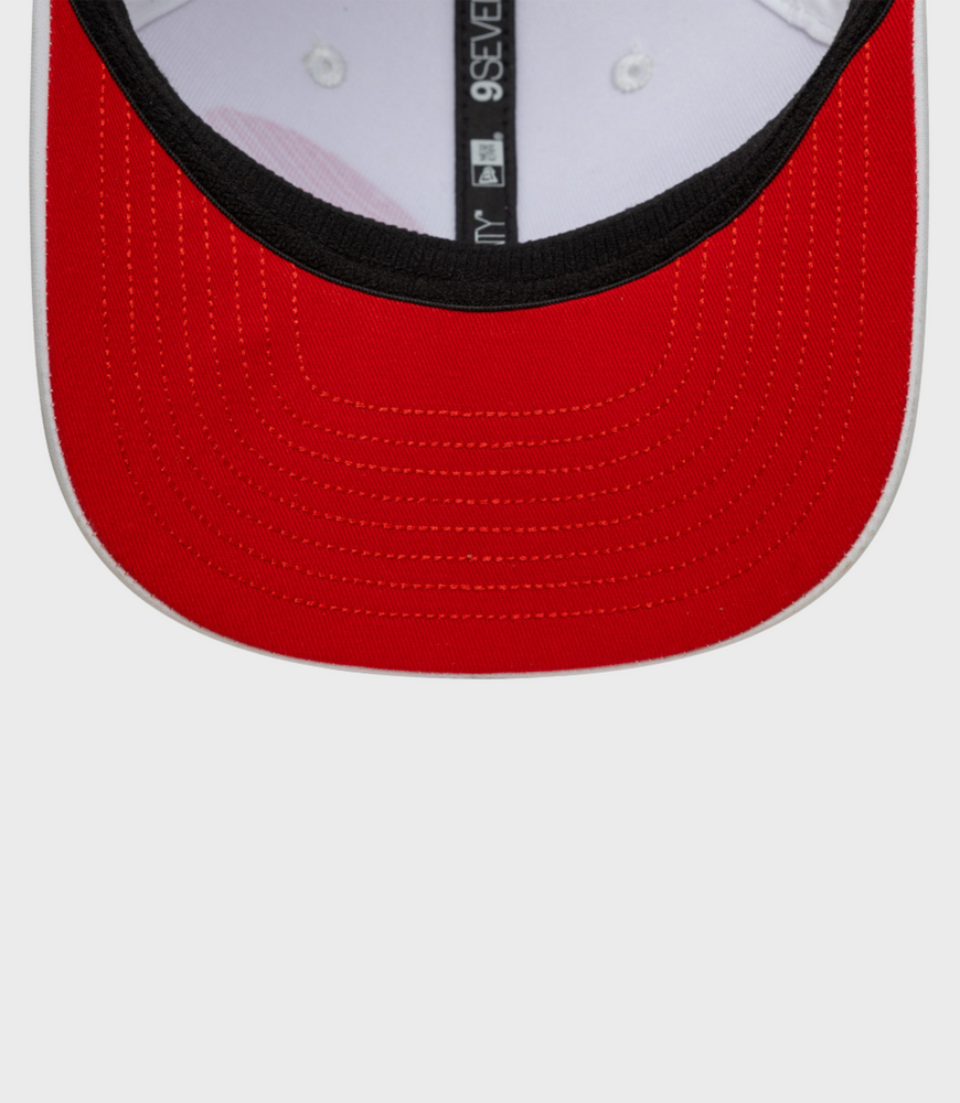Gorra elástica con cierre a presión New Era Alpine Jack Doohan Japan 9Seventy - Blanca