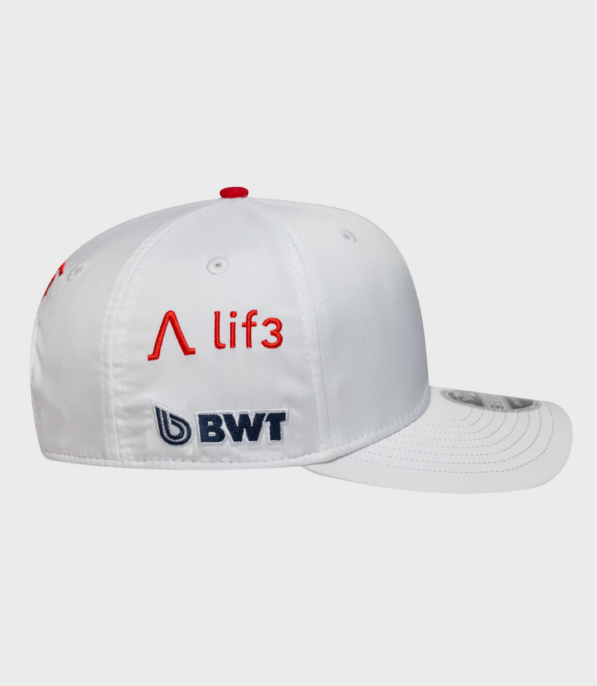 Gorra New Era Alpine Pierre Gasly Japan 9Seventy Stretch Snap - Blanca