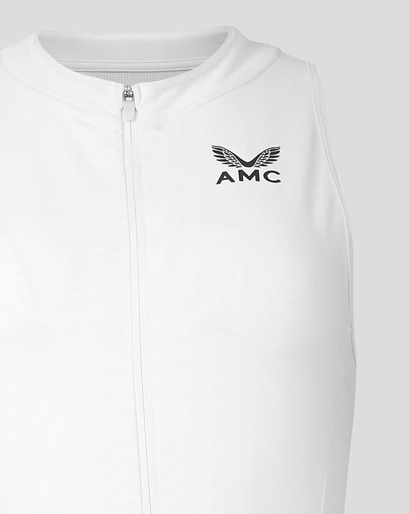 Vestido AMC Aeromesh Performance para mujer - Blanco