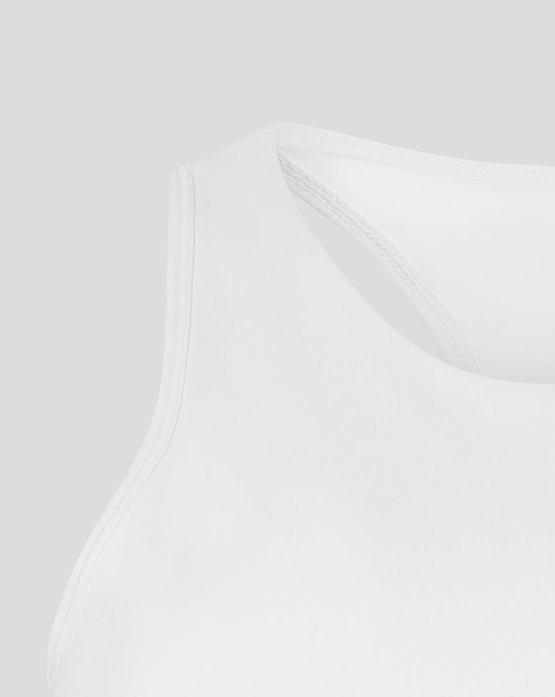 Mujer AMC Camiseta sin mangas Lightweight Performance - Blanco