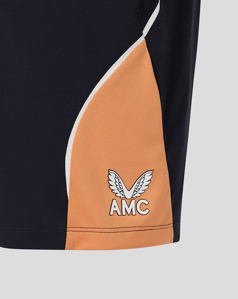 Pantalones cortos de rendimiento tejido AMC para hombre - Azul marino