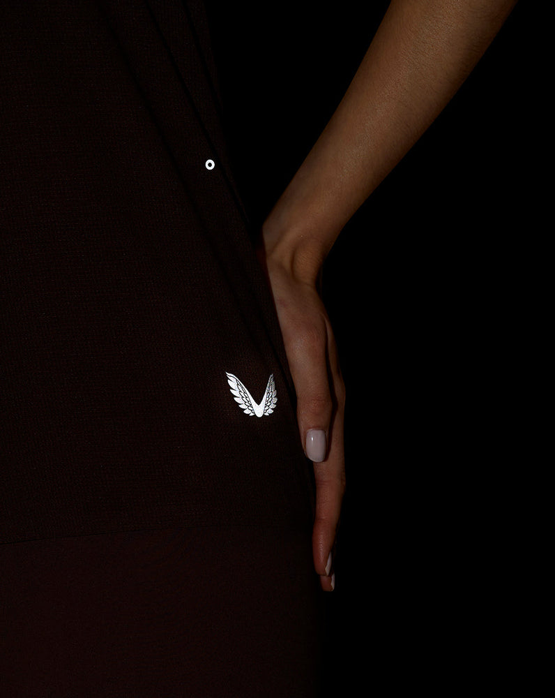 Camiseta de tirantes transpirable Zone Performance para mujer - Marrón