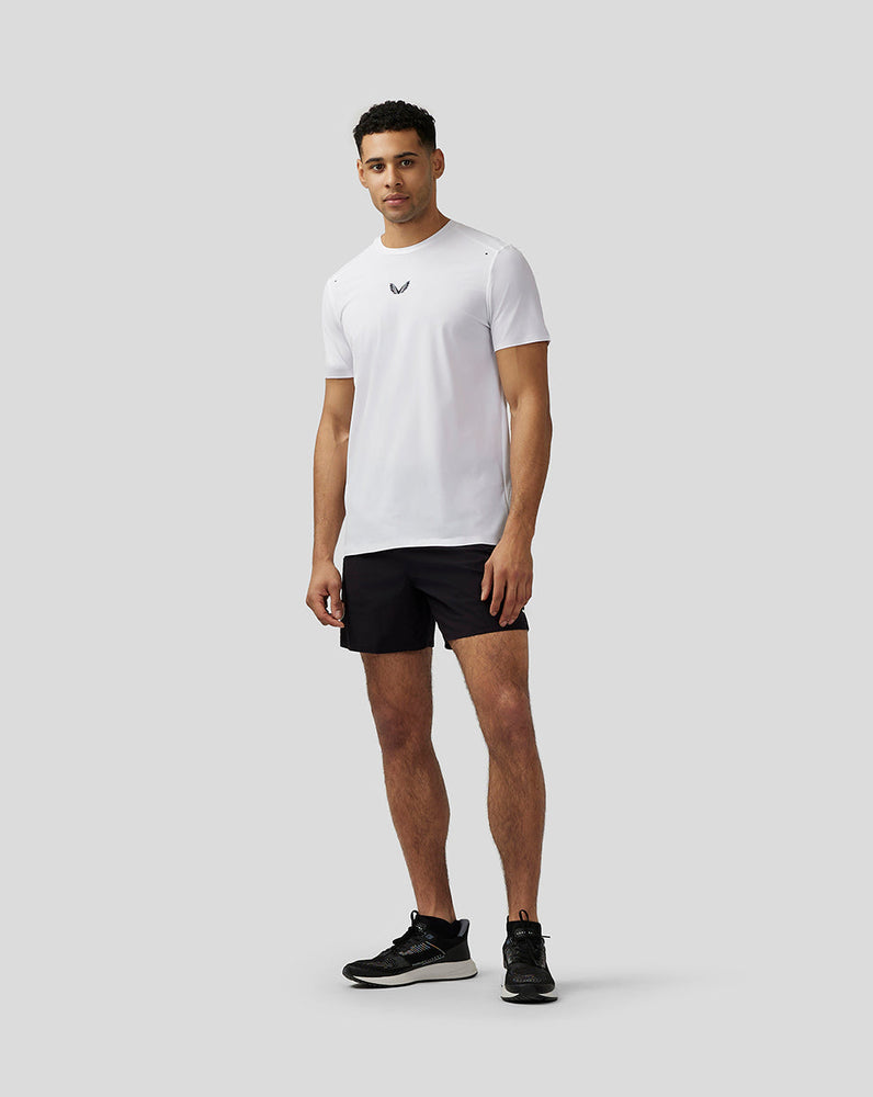 Hombre Zone Camiseta de entrenamiento ventilada - Blanca