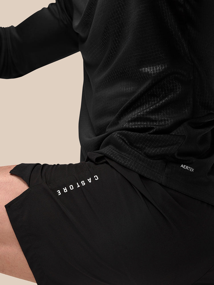 Hombre Adapt 7" Pantalón corto de tejido elástico - Negro