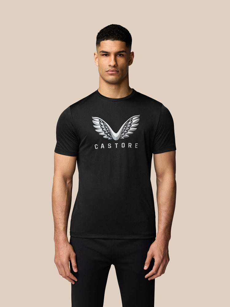 Gráfico Training Camiseta - Negro