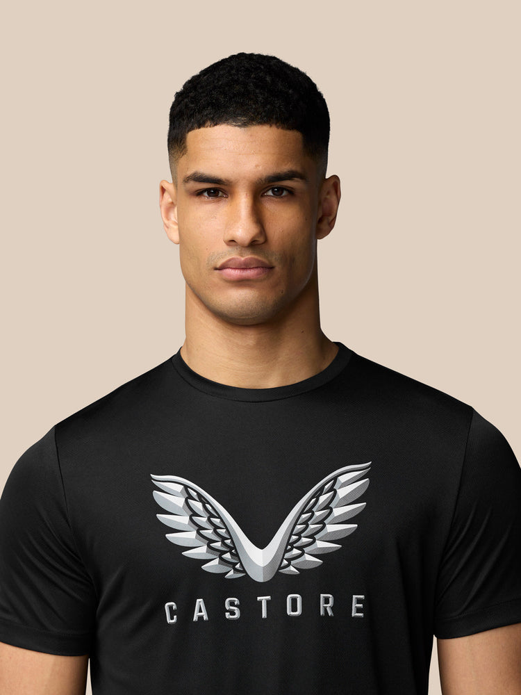 Gráfico Training Camiseta - Negro