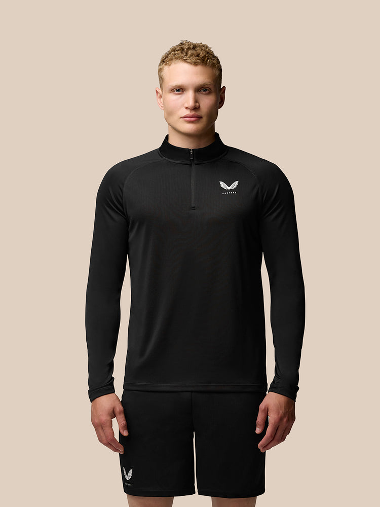 Hombre Adapt Sudadera con Cremallera - Negro