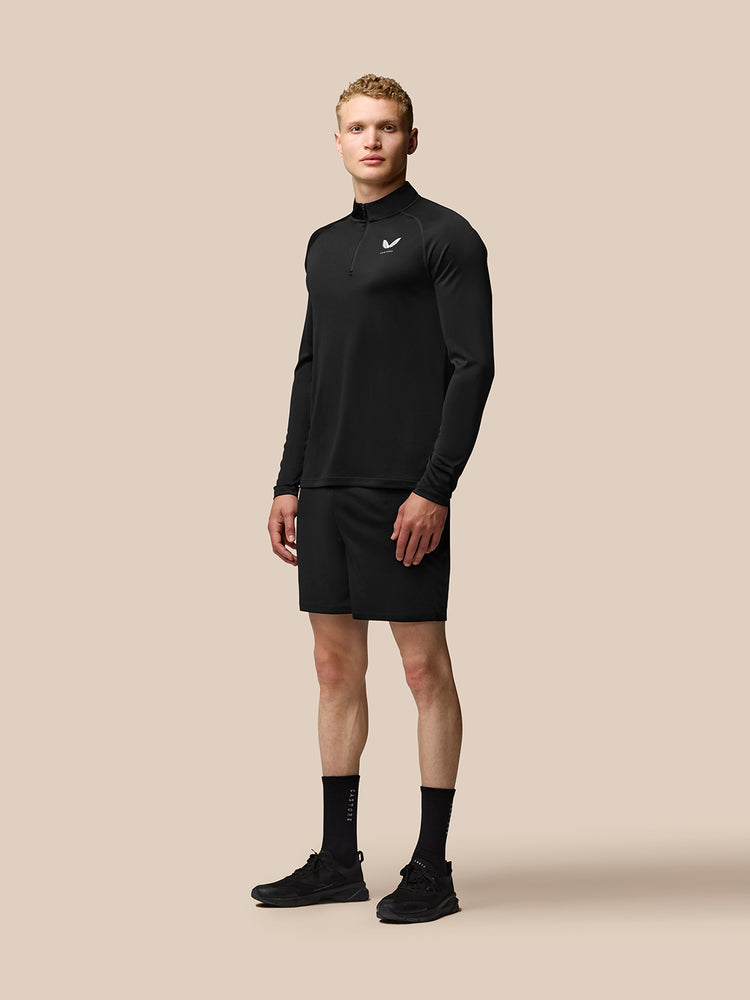 Hombre Adapt Sudadera con Cremallera - Negro
