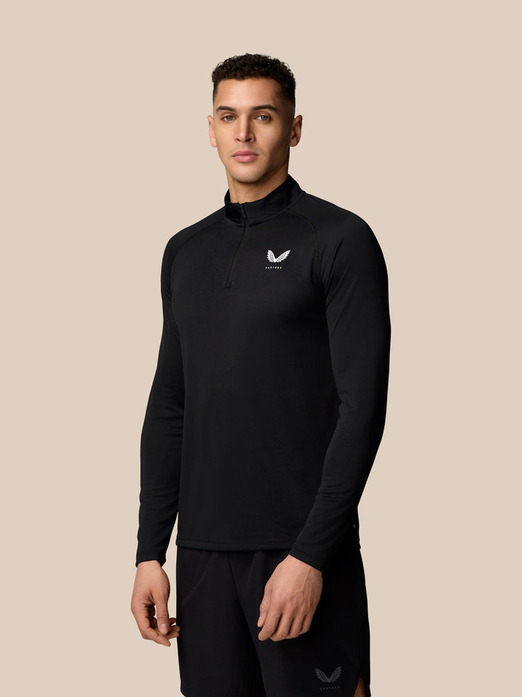 Adapt Training Cuarto de Cremallera - Negro