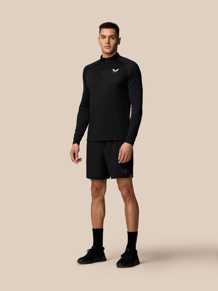 Adapt Training Cuarto de Cremallera - Negro
