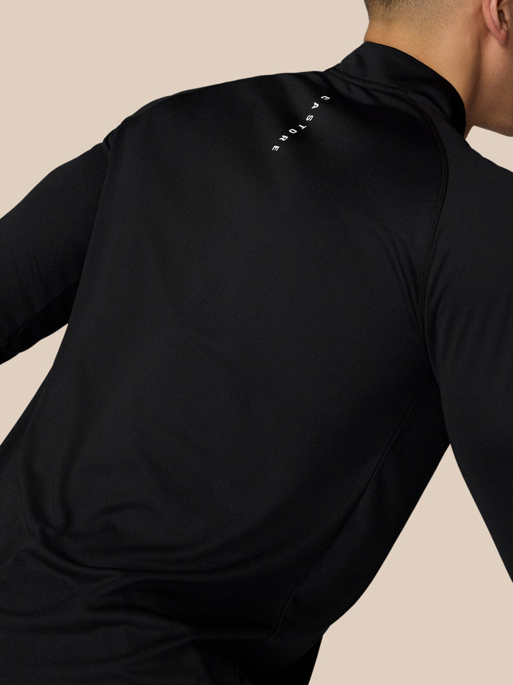 Adapt Training Camiseta con cremallera 1/4 - Negro