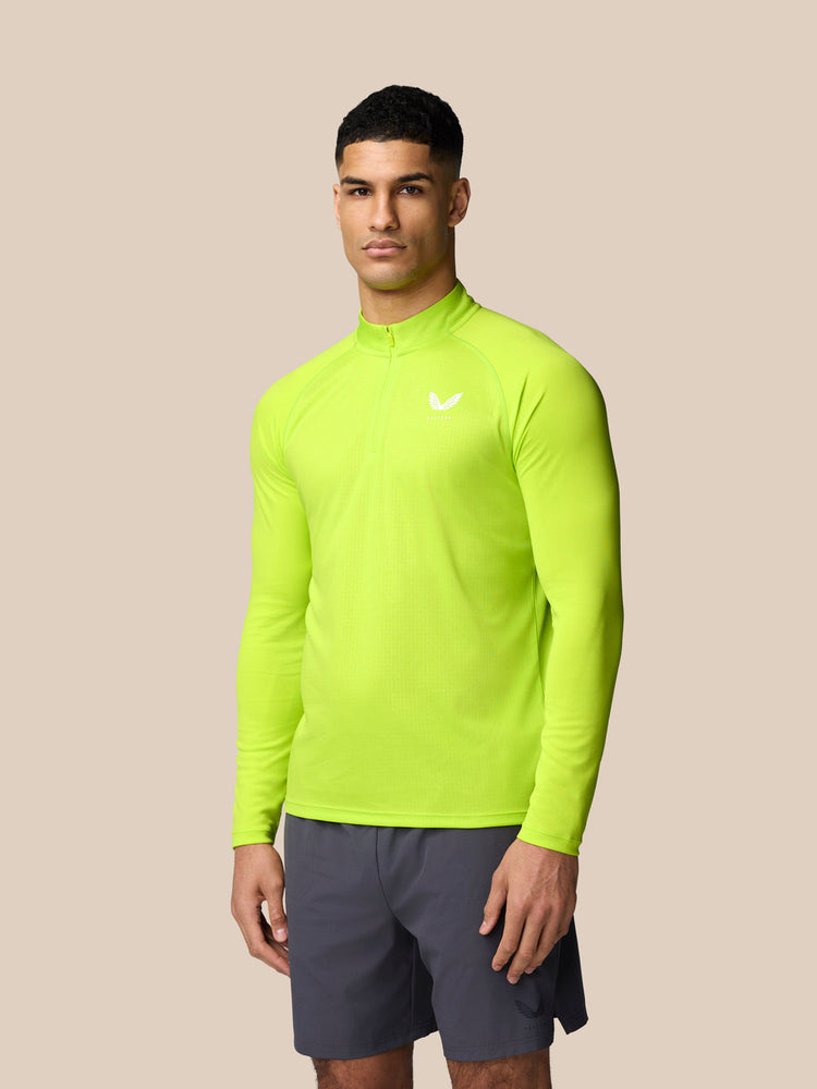 Adapt Training Cuarto de Cremallera - Acid Lime