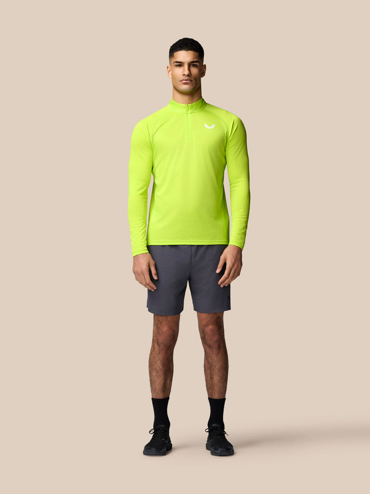 Adapt Training Cuarto de Cremallera - Acid Lime