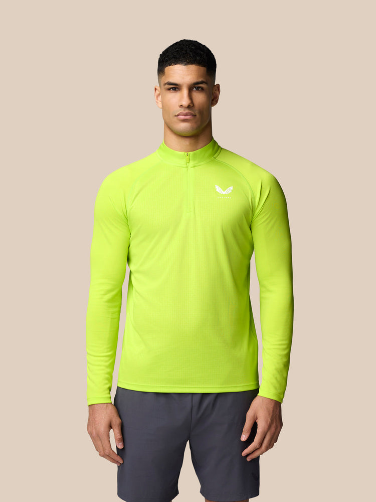 Adapt Training Cuarto de Cremallera - Acid Lime