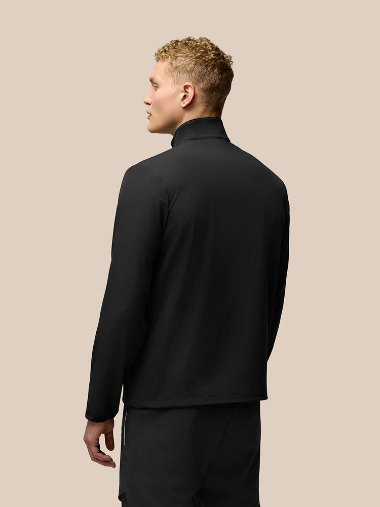 Hombre Flex Chaqueta tejida de manga larga - Negro