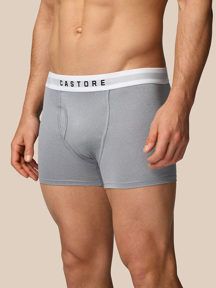 Active 3 Pack Calzoncillos Bóxer - Gris