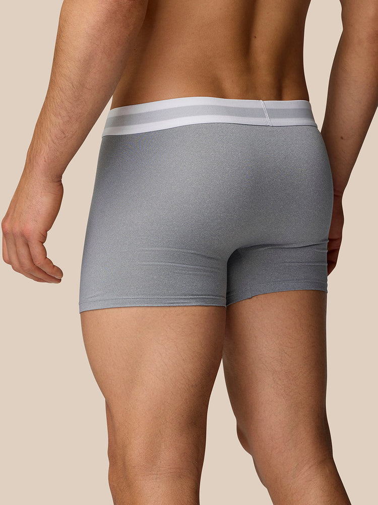 Active 3 Pack Calzoncillos Bóxer - Gris