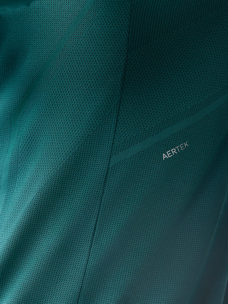 Hombre Apex Camiseta De Manga Larga De Punto Con Cremallera Verde Hombre Apex Camiseta De Manga Larga De Punto Con Cremallera Verde