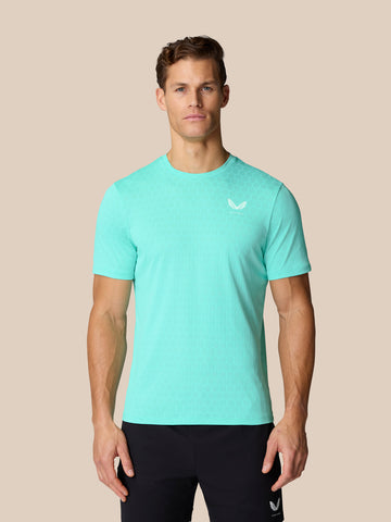 Flow Training Camiseta - Aqua Claro