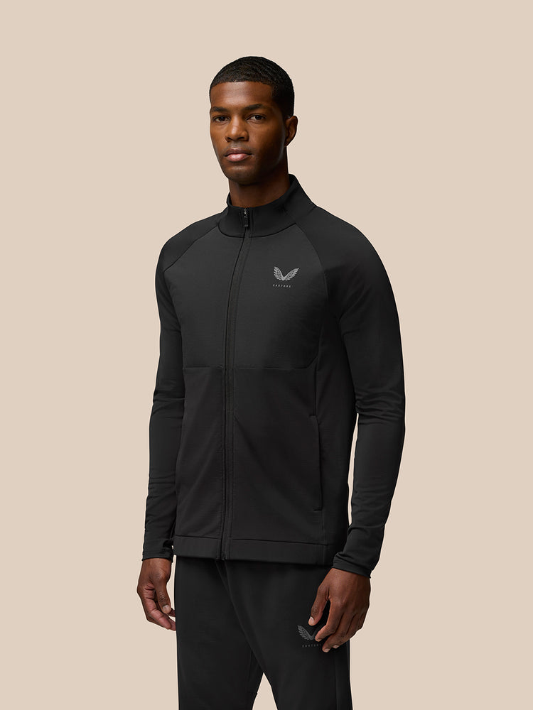 Hombre Flow Chaqueta híbrida de manga larga - Negro