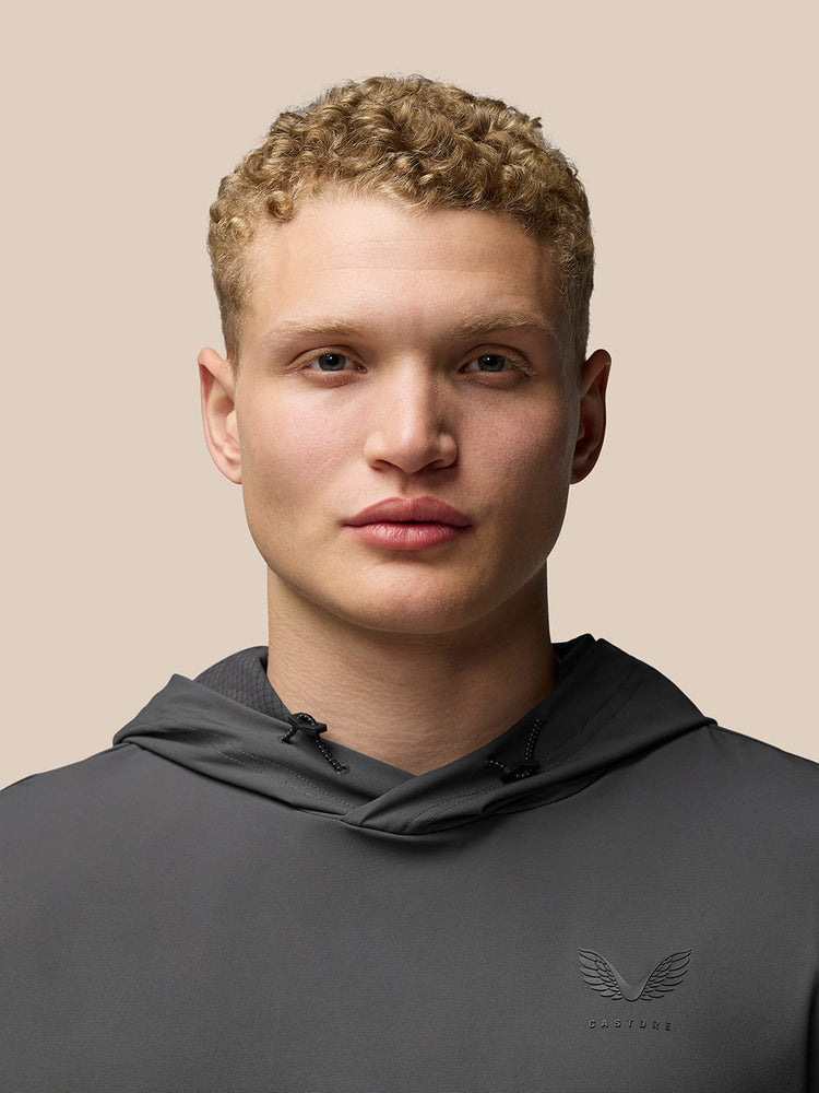 Flex Sudadera con capucha - Gunmetal