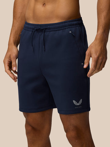 Travel Lifestyle Pantalón Corto - Azul Marino