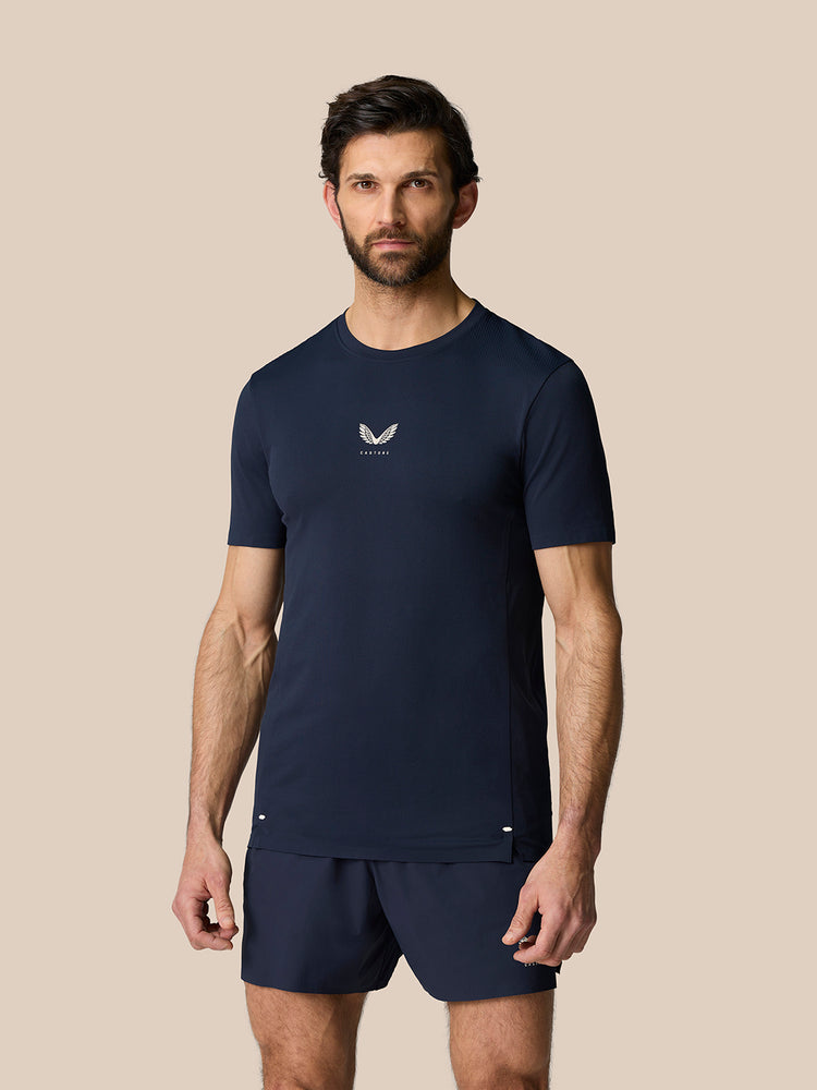 Zone Training Camiseta - Azul Medianoche