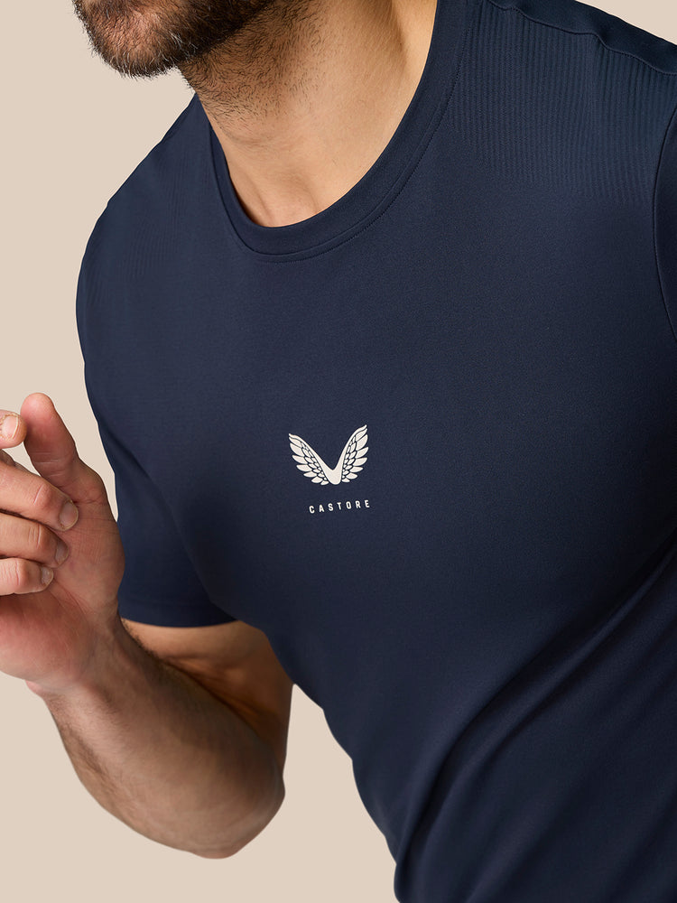 Zone Training Camiseta - Azul Medianoche