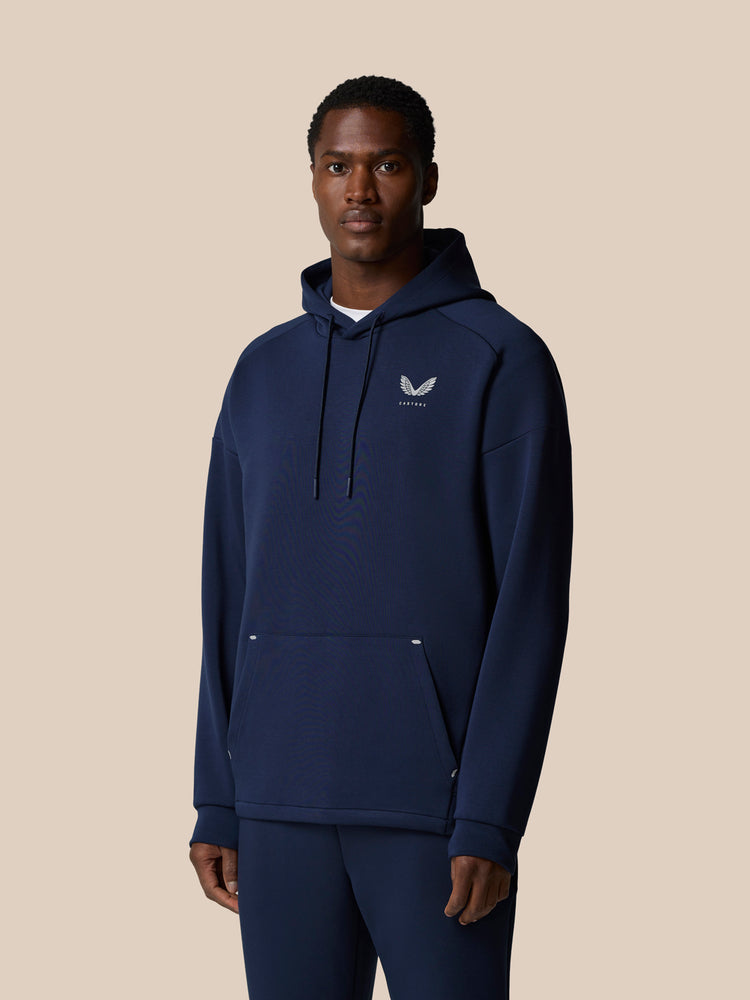 Travel Lifestyle Sudadera con Capucha - Azul Marino