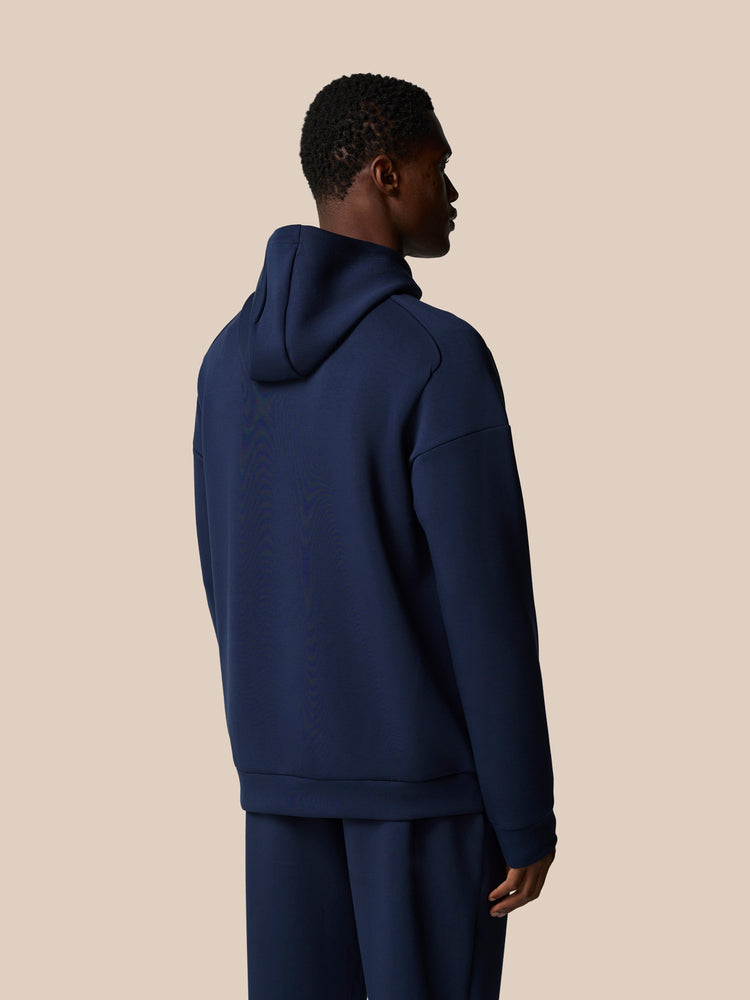 Travel Lifestyle Sudadera con Capucha - Azul Marino