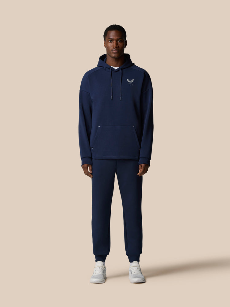 Travel Lifestyle Sudadera con Capucha - Azul Marino