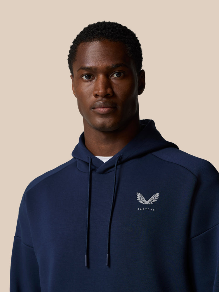 Travel Lifestyle Sudadera con Capucha - Azul Marino