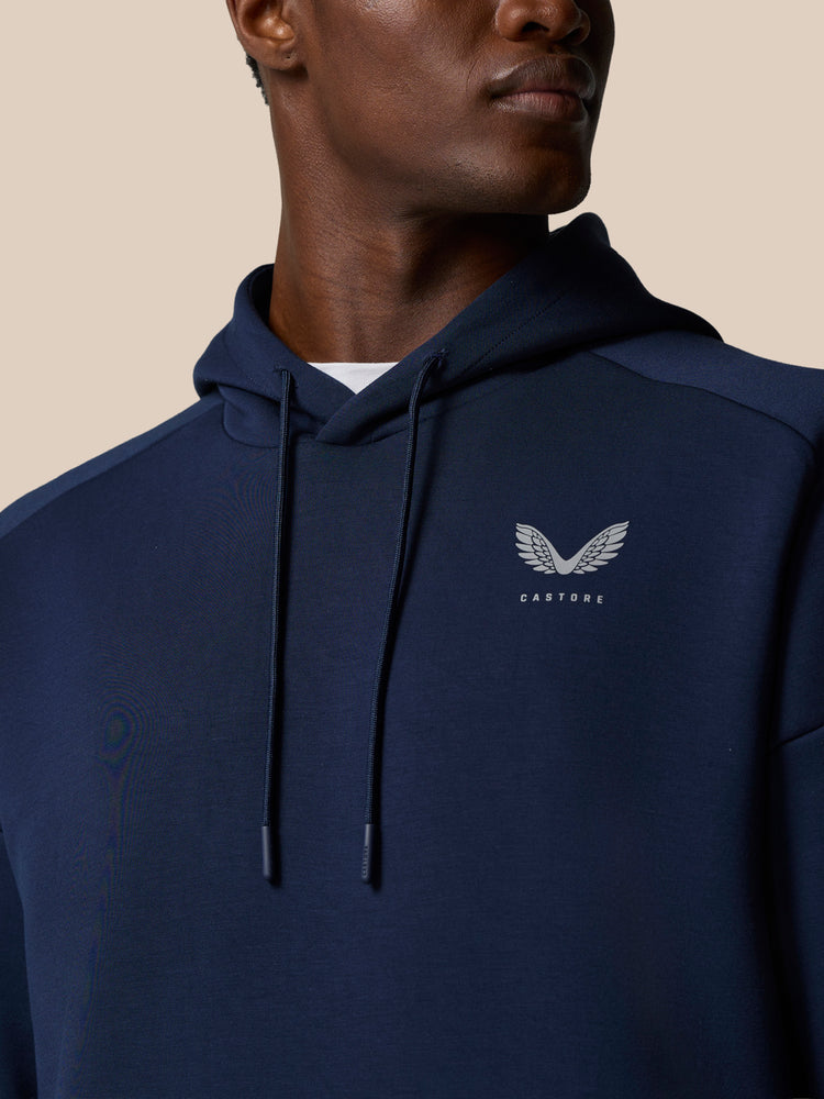 Travel Lifestyle Sudadera con Capucha - Azul Marino