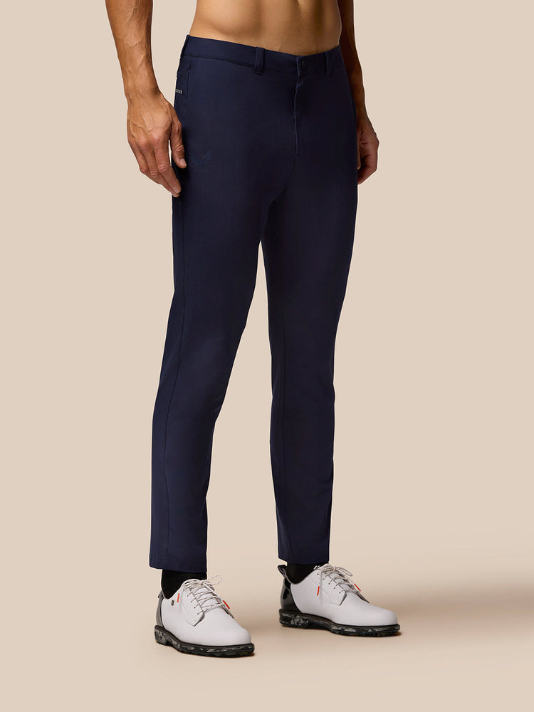 Hombre Golf Club Pantalones Ligeros - Azul Marino