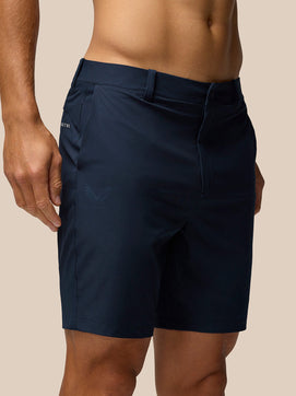 Hombre Golf Pantalones cortos ligeros - Azul Marino