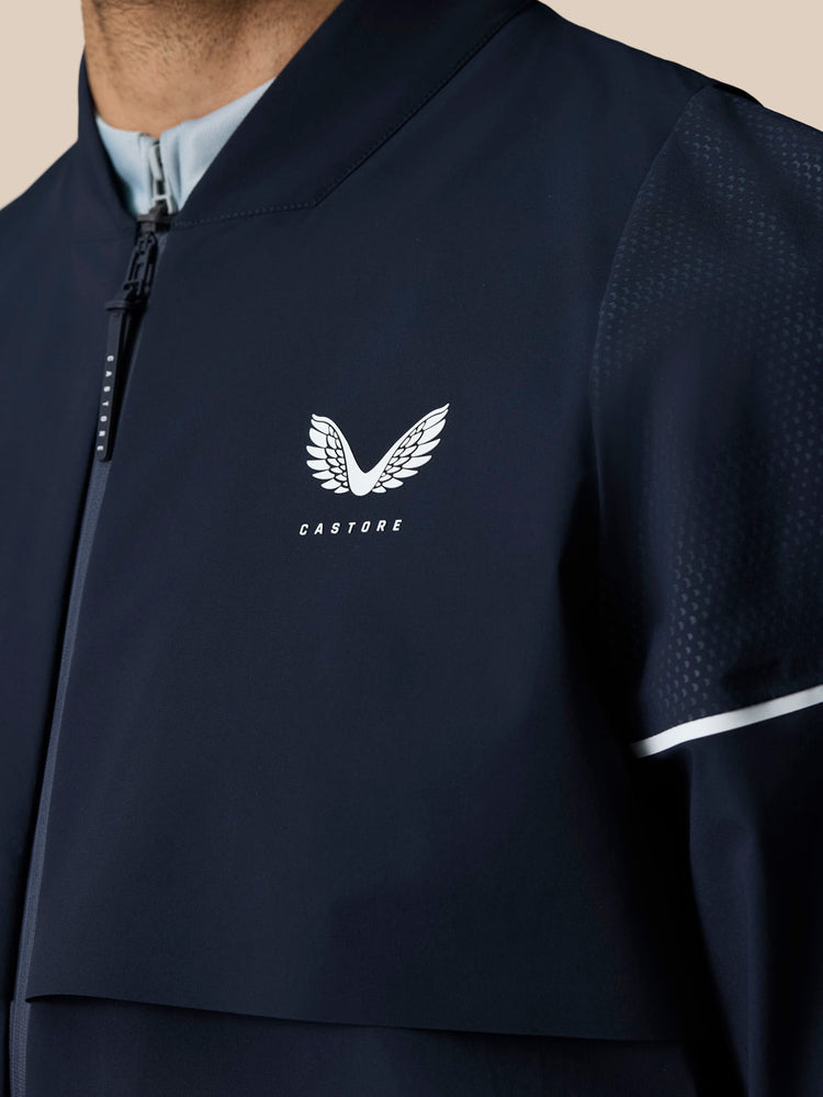 Golf Pinnacle Chaqueta Tejida - Azul Medianoche