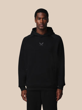 Hombre Adapt Cotton Fleece Sudadera de Manga Larga con Capucha - Negro
