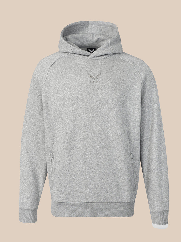 Hombre Adapt Oversized Sudadera con Capucha- Gris