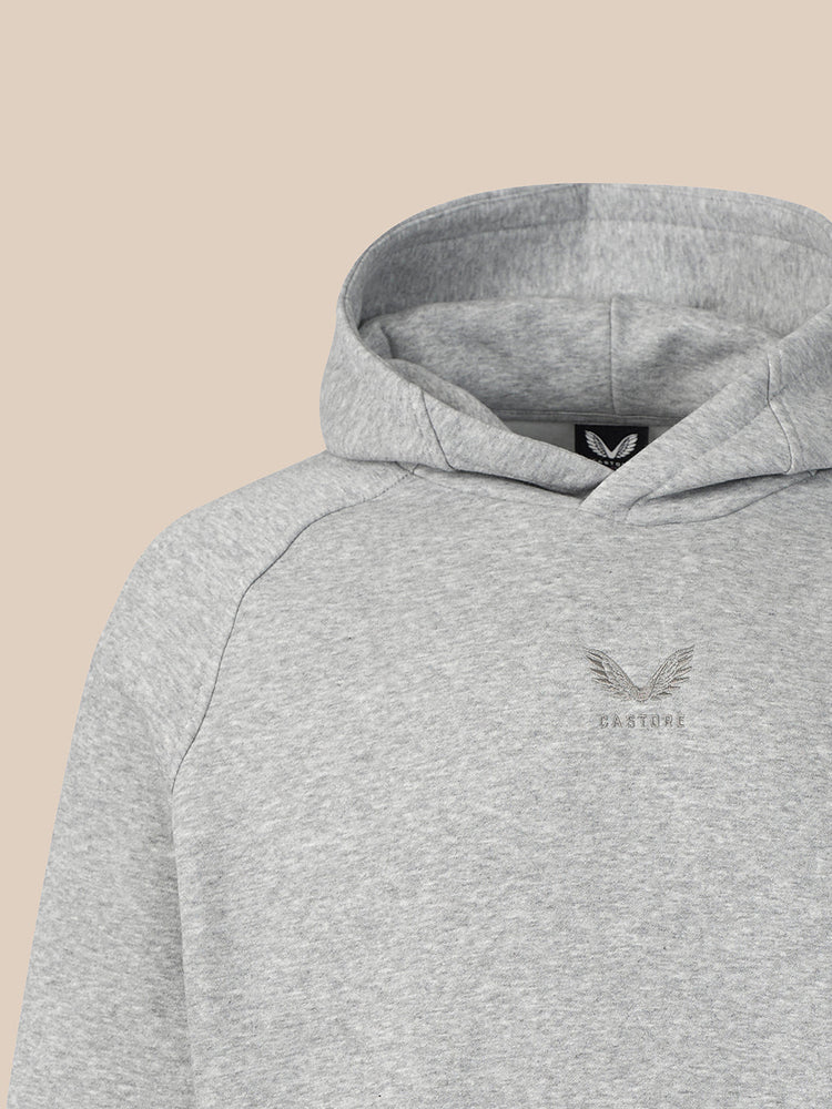 Hombre Adapt Oversized Sudadera con Capucha- Gris