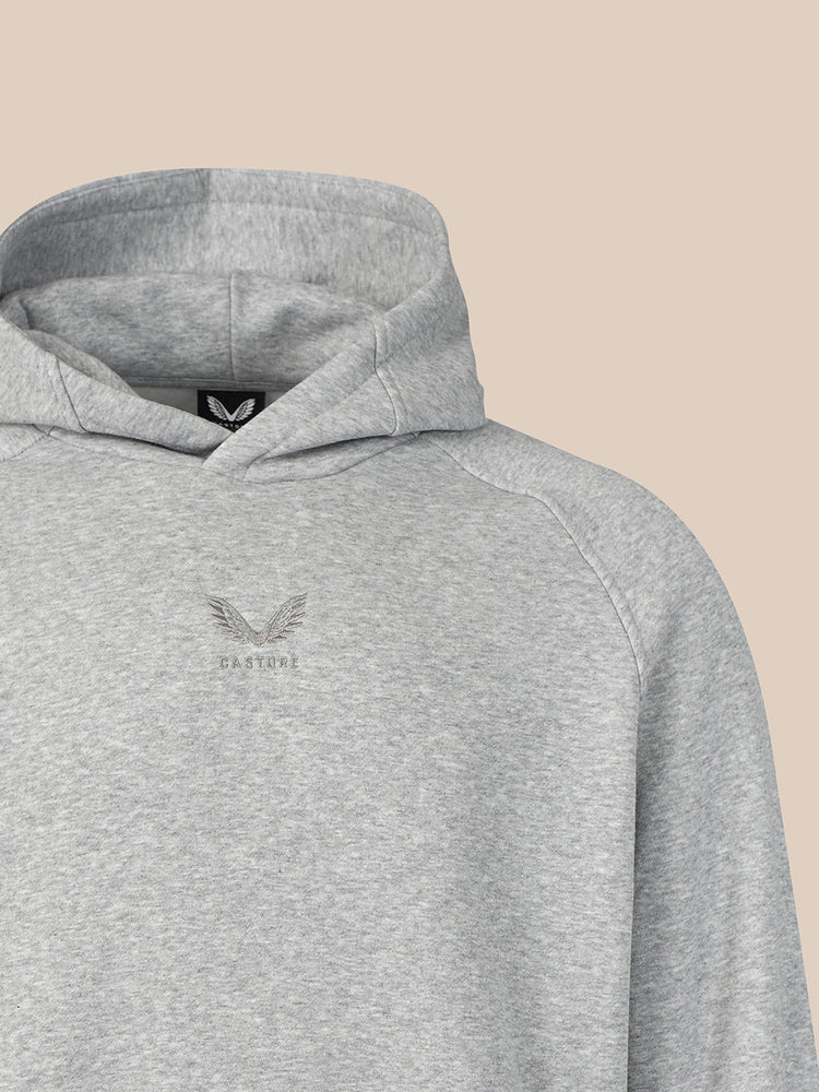 Hombre Adapt Oversized Sudadera con Capucha- Gris